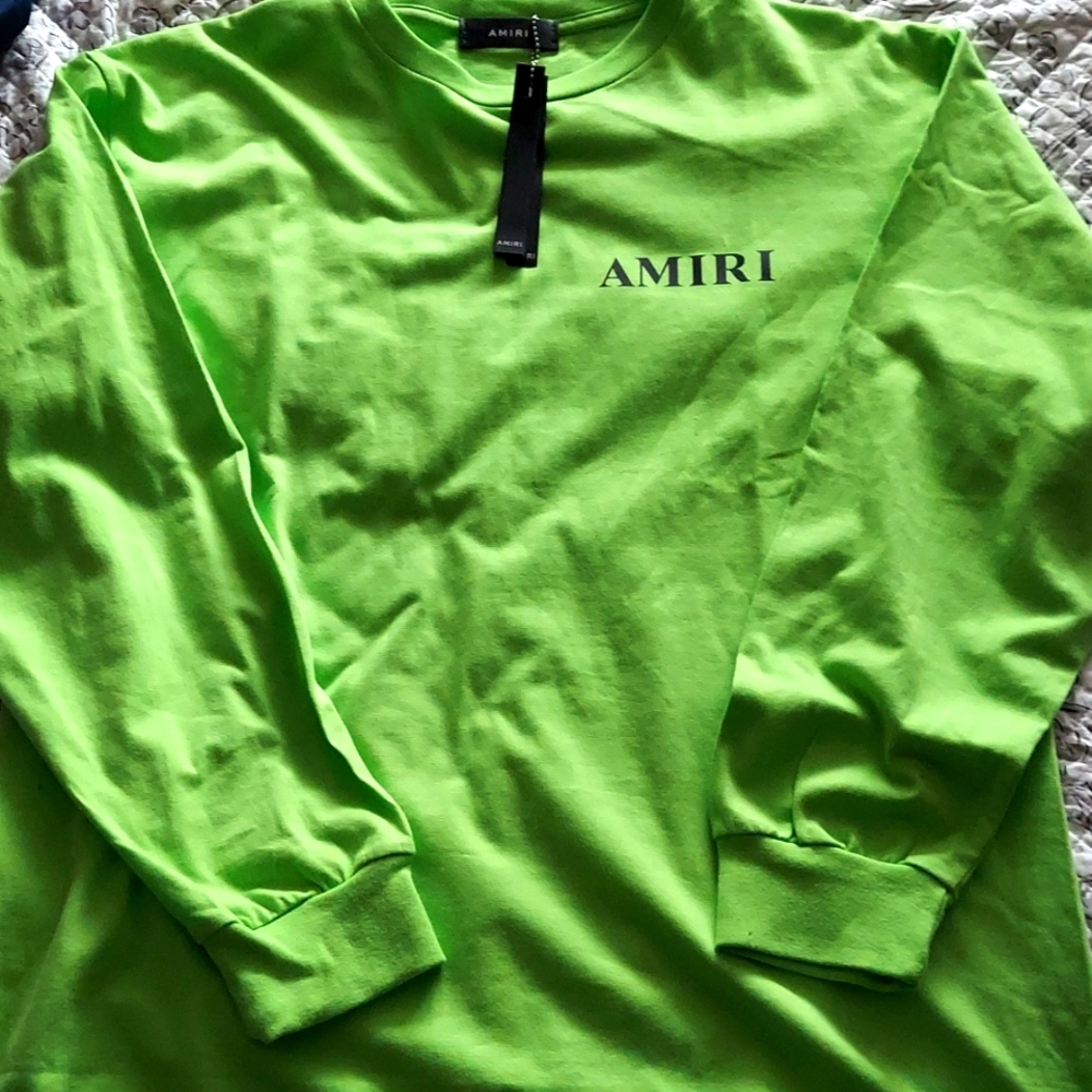 Amiri Long Sleeve Logo Tee
